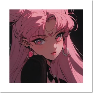 Pretty sailor scout moon Posters and Art